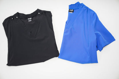 Pump-Friendly Scrub Top for Breastfeeding Moms