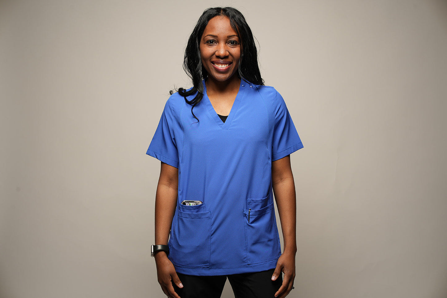 Pump Friendly Scrub Top